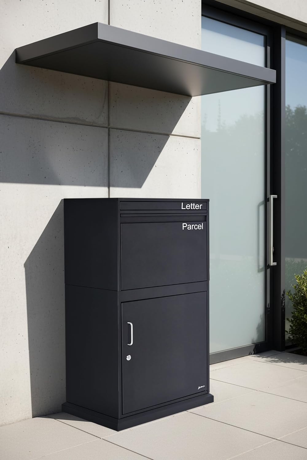 AdirOffice Mailbox - Drop Box with Lock and Keys- Mailbox and Cash Drop Box for House, Apartments and Businesses After Hours Deposits - Outdoor Package Delivery Box - Anti-Theft Resistant