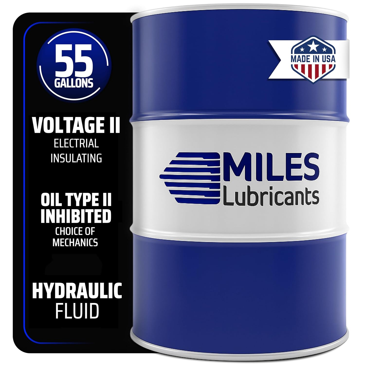 Voltage II Inhibited Electrical Insulating Oil Type II Premium Quality 55 Gallon Drum
