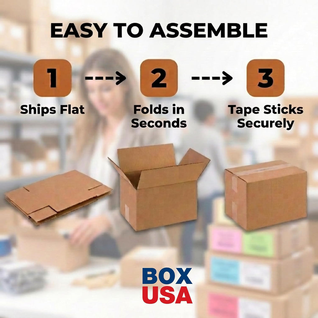 BOX USA 18x12x6 Boxes for Shipping, Moving & Packing, 75-Pack | Medium Boxes 18'L x 12'W x 6'H Corrugated Cardboard for Home, Business, e-Commerce Order Fulfillment Supplies, 75-Pack