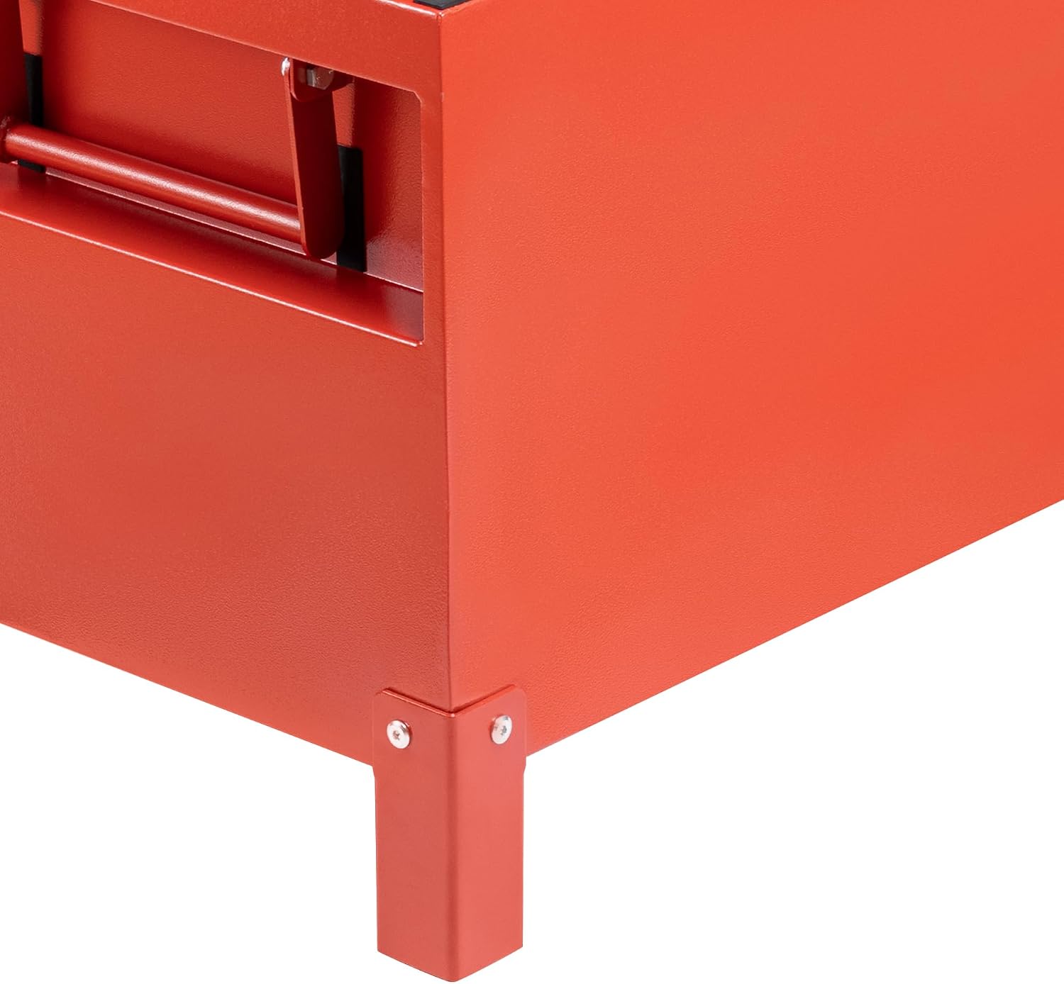 Large Tool Box Truck Bed Toolboxes Aluminum Heavy Duty Waterproof Free Assemble Tool Organizer Chest Cabinet Toolbox with Side Handles for Pick Up Trucks RV Trailer