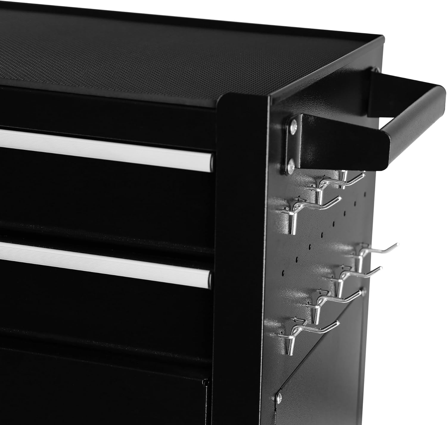 Rolling Tool Chest, 8-Drawer Rolling Tool Chest with Wheels, Large Tool Cabinet with Drawers, Mobile Steel Tool Storage Organizer with Lock&Liner for Warehouse, Workshop