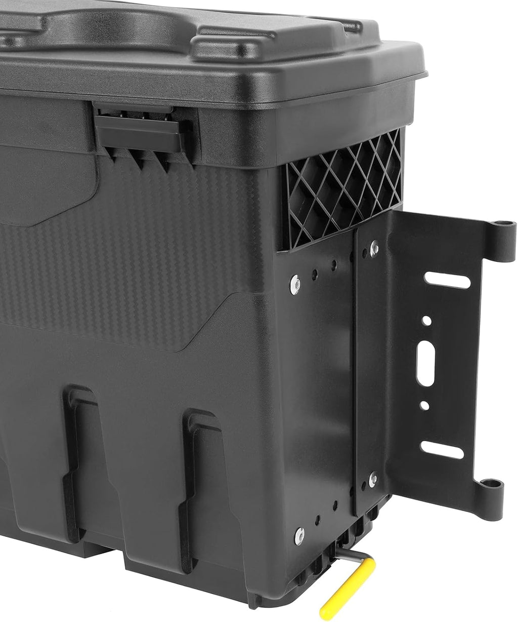 SCITOO Truck Bed Tool Box for Ford F-150 1997-2014 Right Passenger Side,Multi-Compartment Dividers Organized Storage,Heavy Duty & No-Drill Installation