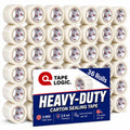 Tape Logic Packing Tape (36-Rolls), 2' x 110 yd - Heavy Duty Packaging Tape Refill for Shipping, Moving, Order Fulfillment, Acrylic 2.6 Mil