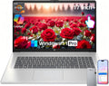 HP 17 Inch Laptop, 17.3' HD+ Touchscreen Display, AMD Ryzen 5 7430U (Up to 4.5GHz), 32 GB RAM, 1 TB SSD, Wi-Fi 6, Bluetooth 5.4, Windows 11 Pro, Copilot AI, Numeric Keypad, w/RECOLX AI Voice Recorder