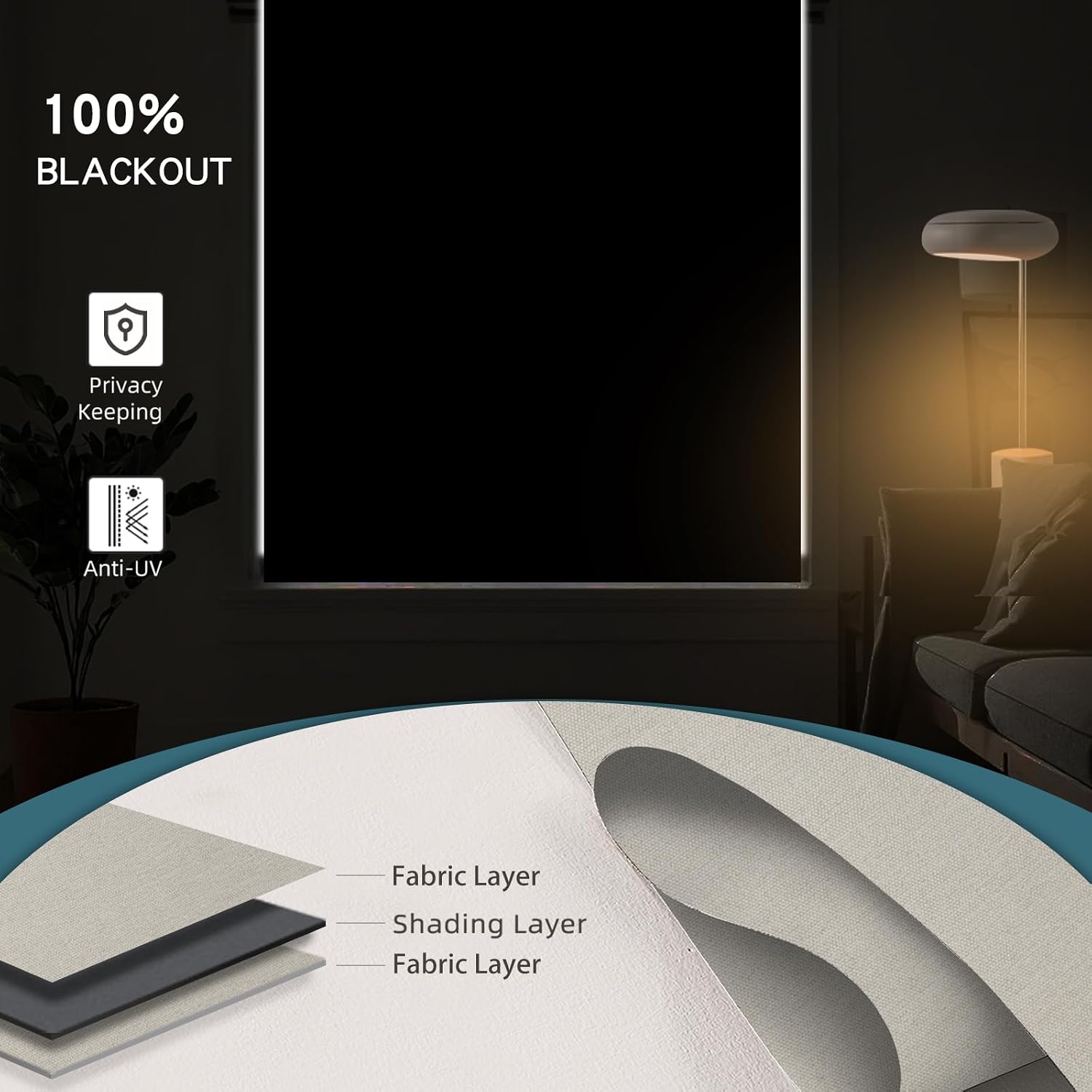 Motorized Smart Blinds with Remote,Automatic Blackout Roller Shade Compatible with Google Home and Alexa,Homekit,Electric Shades,Custom up110''Wx128''H,Bouvardia Cream