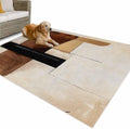 Outdoor Rug 4x6ft Vintage Abstract Mid Century Graffiti Art Patio Area Rugs Waterproof Easy Cleaning Non Shedding Thick Mats Retor Carpet for Indoor Outdoor Porch Deck Backyard Balcony