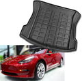 DYXN Car Rear Trunk Tray Cargo Liner Boot Floor Mat Carpet TPR Compatible with Tesla Model 3 2017 2018 2019