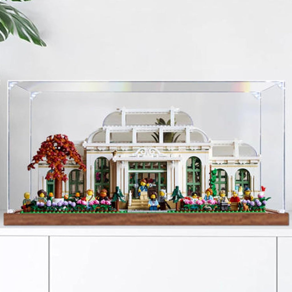 Transparent Acrylic Display Case for Lego 21353 Botanical Garden Model, Clear Box, Storage Box, Dustproof Box (Model not Included) (3mm)