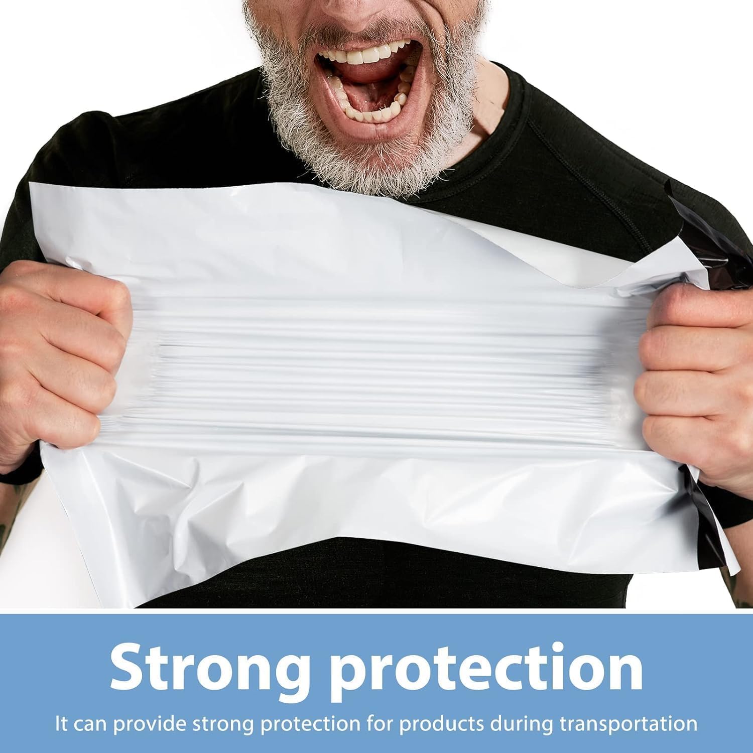 Metronic Poly Mailers 12x15.5 1500 Pack White, Medium Size Shipping Bags Bulk Mailing Envelopes for Small Business, Mailers Poly Bags for Shipping Self Seal Waterproof, Mailing Bag Packaging Bags
