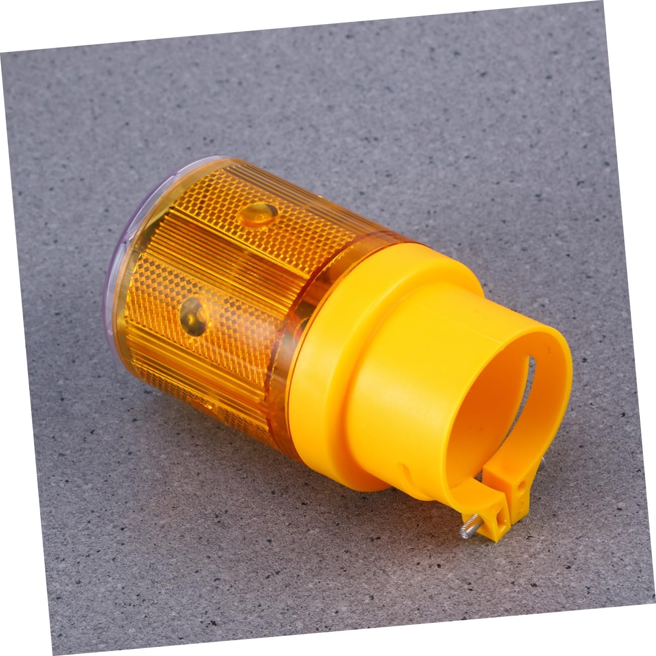 MAGICLULU 5sets Multi-use Solar Traffic Beacon Led Flashing Light Easy Install No Wire Needed 2pcs*5