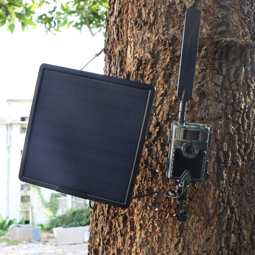 Outdoor 25000mAh Large Capacity Solar Power Pack 5V 6V 9V 12V 20W Type-C Fast Charging Solar Panel Kit Complete for Wild Trail Secruity Camera Camping Car LED Lights WG25000