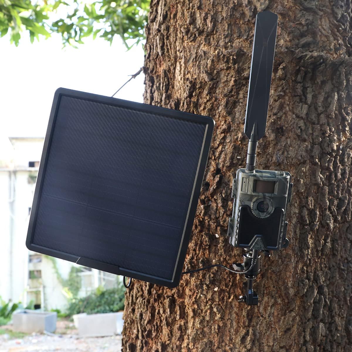 Outdoor 25000mAh Large Capacity Solar Power Pack 5V 6V 9V 12V 20W Type-C Fast Charging Solar Panel Kit Complete for Wild Trail Secruity Camera Camping Car LED Lights WG25000
