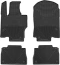 WeatherTech All-Weather Floor Mats for Mercedes GLE Coupe, AMG GLE 63 S Coupe, AMG GLE 53 Coupe - 1st & 2nd Row (W606-W641), Black
