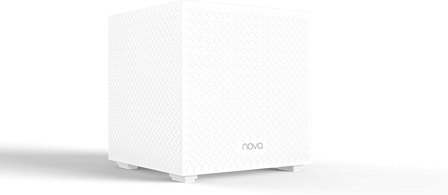 Tenda Nova Mesh WiFi System MW12 - Covers up to 6000 sq.ft - Tri-Band AC2100 Whole Home WiFi Mesh System - Gigabit Mesh Router for 100+ Devices - Dual-Band Mesh Network - 3 Gigabit Ports - 3-Pack