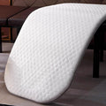 Thicken Topper for Massage Bed 7Cm Spa Massage Table Pad with Elastic Band Beauty Salon Bed Pad Non-Slip Lash Bed Cushion for Beauty and Massage Round Trapezoid Head,White/a(r),70 * 190cm(N)