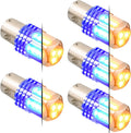 GG Grand General 70822 1157 Dual Color Amber/Blue 15 LED Tower Bulb, 12V, 5 Pack