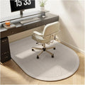 Carpet Chair Pad Semi-Circular Desk Computer Chair Carpet Creative Bedroom Rug Easy to Care Non-Slip Decorative Mat(Color 5,90x140cm)