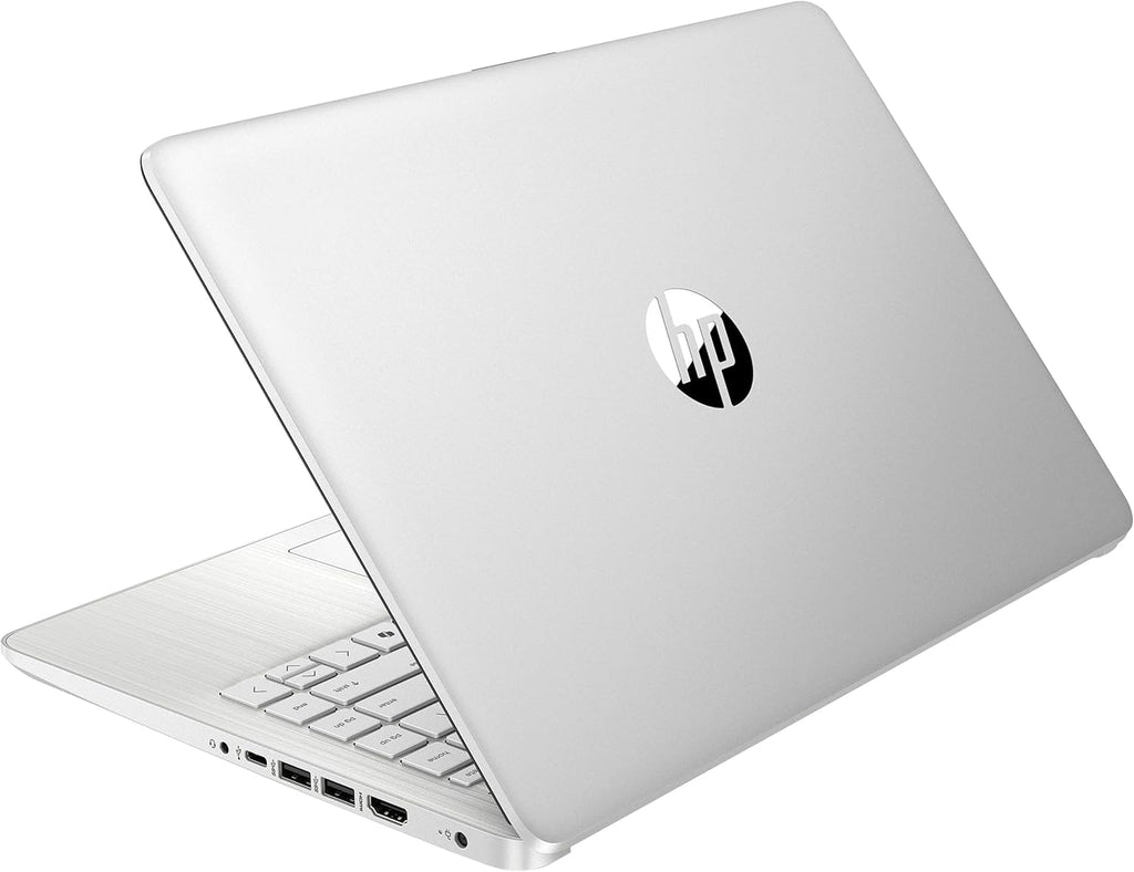 HP Stream 14' HD Laptop, Intel Processor N150, 4GB RAM, 128GB UFS, Intel Graphics, Webcam, Wi-Fi 6, Copilot, Fast Charge, Windows 11, Silver (Renewed)