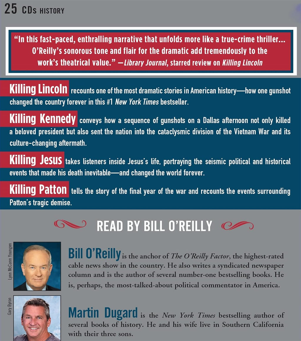 Bill O'Reilly's History Collection: Audiobook Boxed Set