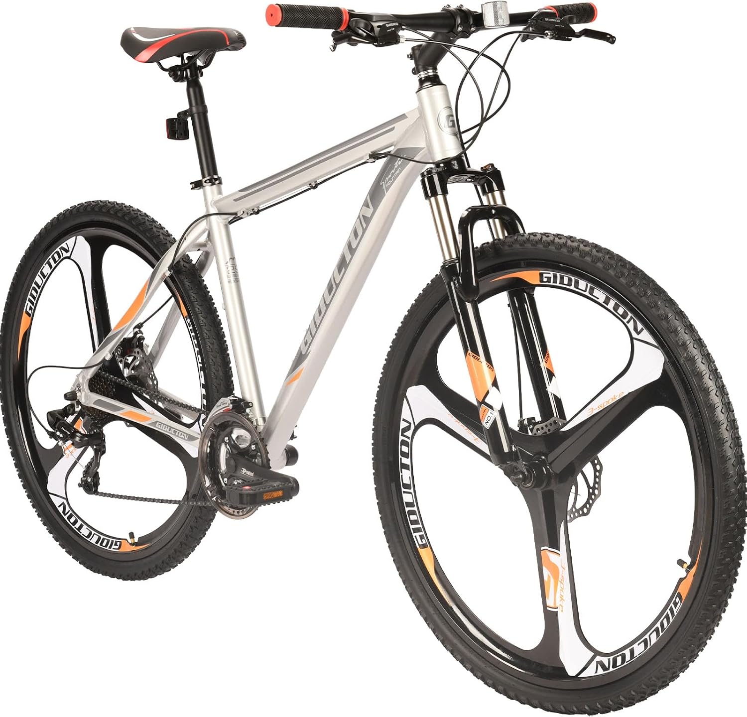 EUROBIKE 29' /27.5' Mountain Bike，29' Men Mountain Bike, Lightweight Aluminum Frame,Front Suspension Daul Disc Brakes 21 Speed Bicycles for Mens Bikes Mountain Bike for Adults