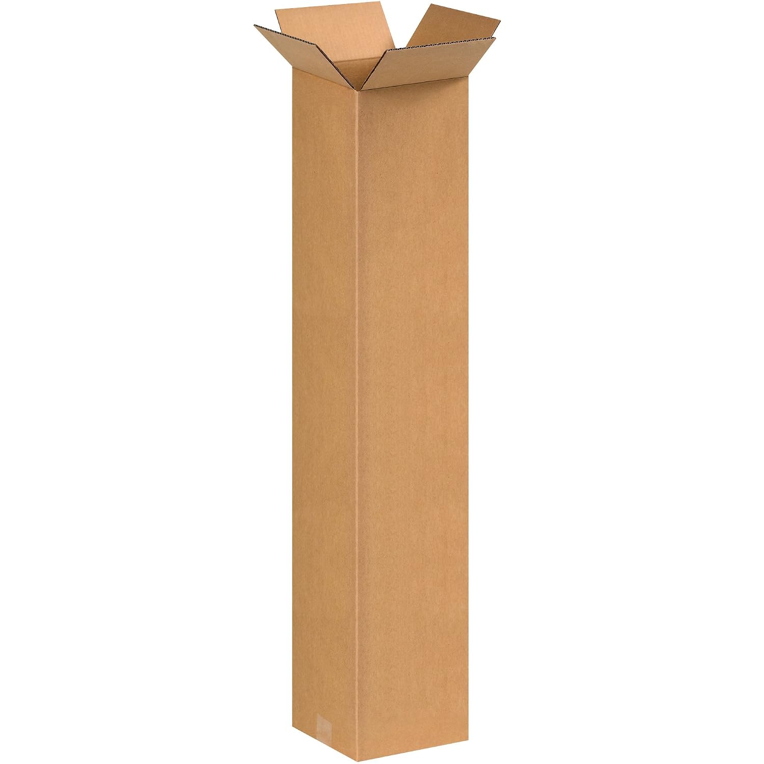 BOX USA 8x8x42 Tall Corrugated Boxes, Tall, 8L x 8W x 42H, Pack of 20 | Shipping, Packaging, Moving, Storage Box for Home or Business, Strong Wholesale Bulk Boxes