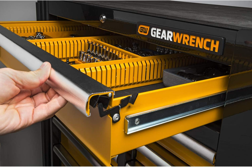 GEARWRENCH 42' 11 Drawer Mobile Work Station, Black & Orange - 83169