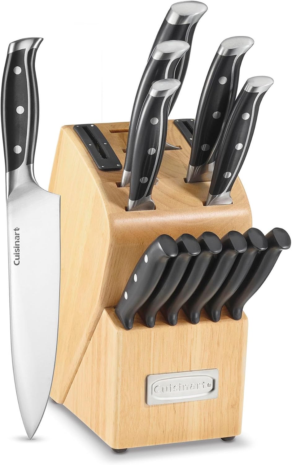 Cuisinart Nitrogen Infused with Built-In Sharpening Cutlery Block Set (15-Piece)
