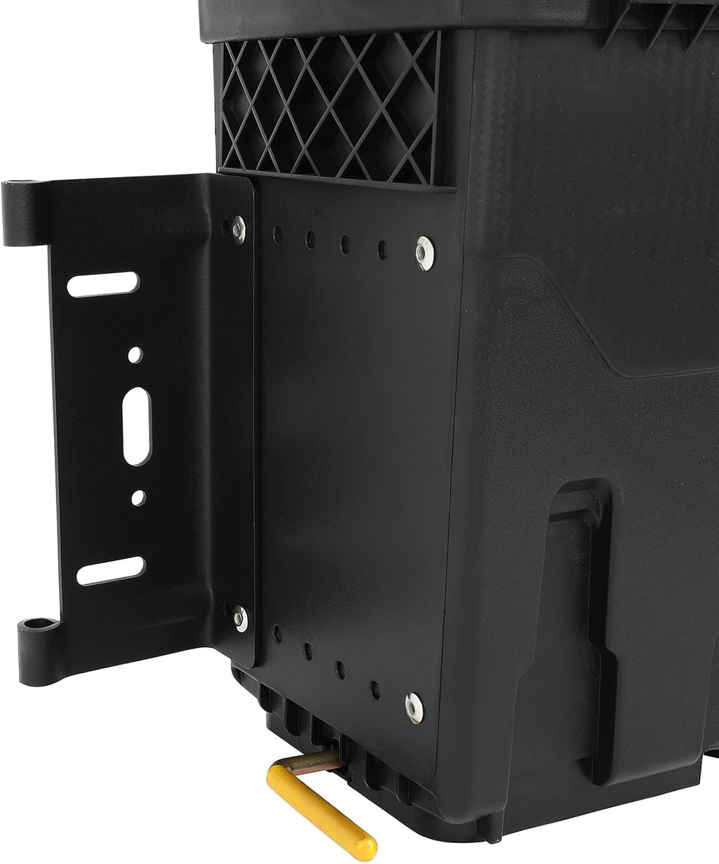SCITOO Truck Bed Tool Box for Chevrolet Silverado for GMC Sierra 2008-2019 Left & Right Side,Multi-Compartment Dividers Organized Storage,Heavy Duty & No-Drill Installation