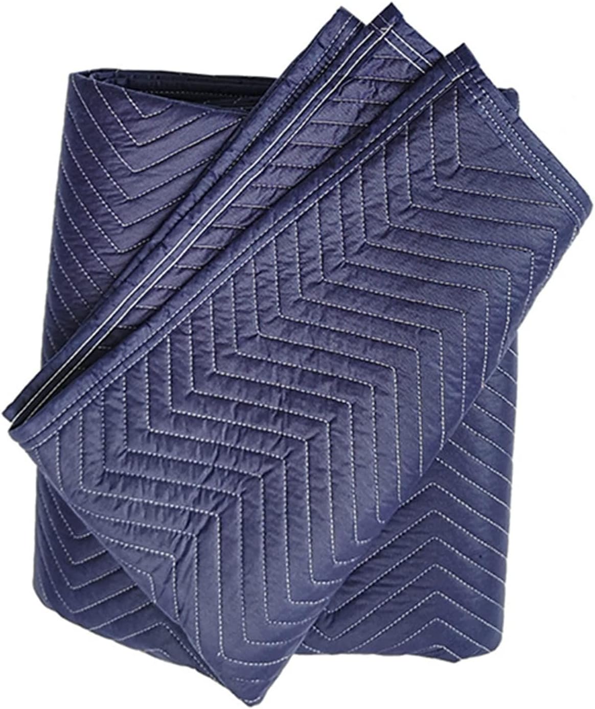 Blue Furniture Moving Blankets Heavy Duty 72 X 80/72 X 40, Soundproof Packing Blankets, Acoustic Shipping Blankets, Large Moving Pads(Size:2 Pack,Color:2m X 1.8m)