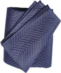 Blue Furniture Moving Blankets Heavy Duty 72 X 80/72 X 40, Soundproof Packing Blankets, Acoustic Shipping Blankets, Large Moving Pads(Size:1 Pack,Color:2m X 1.8m)
