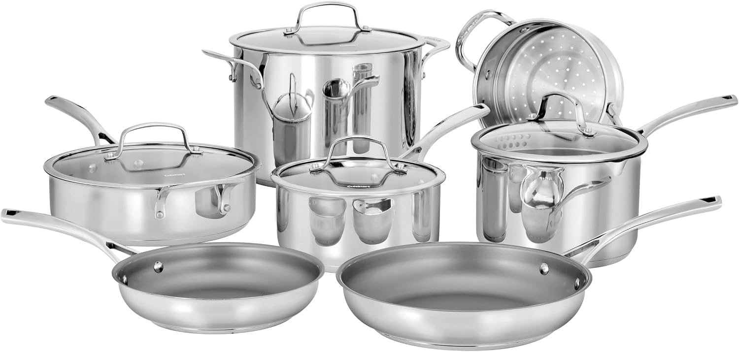 Cuisinart Forever Stainless Collection 11-pc. Cookware Set