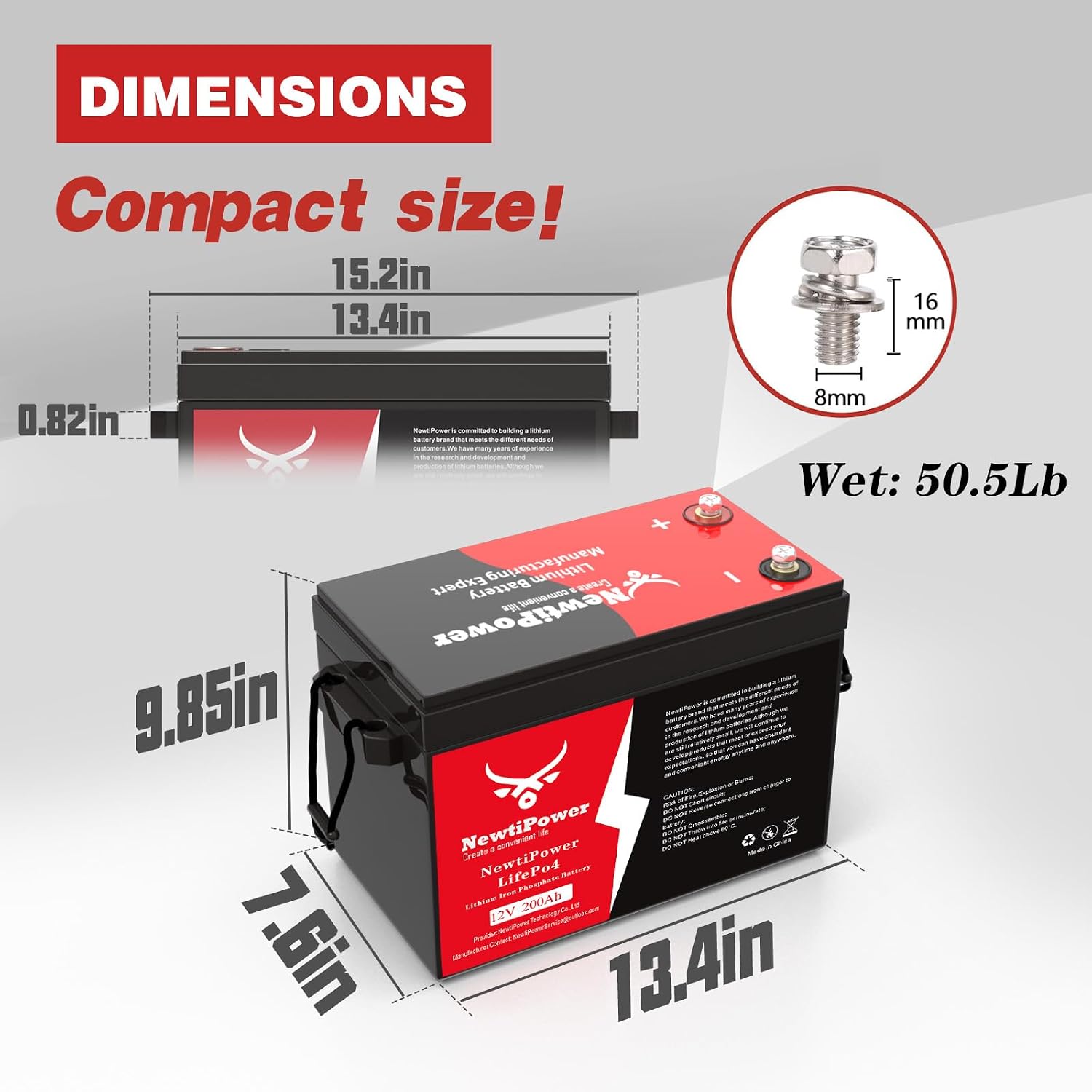 12V 200Ah Lithium LiFePO4 Battery, 150A BMS Grade A Cells Deep Cycle Rechargeable Battery,10000+ Cycles,Perfect for RV,Home Storage,Solar Power System,Camping (12V 200Ah)