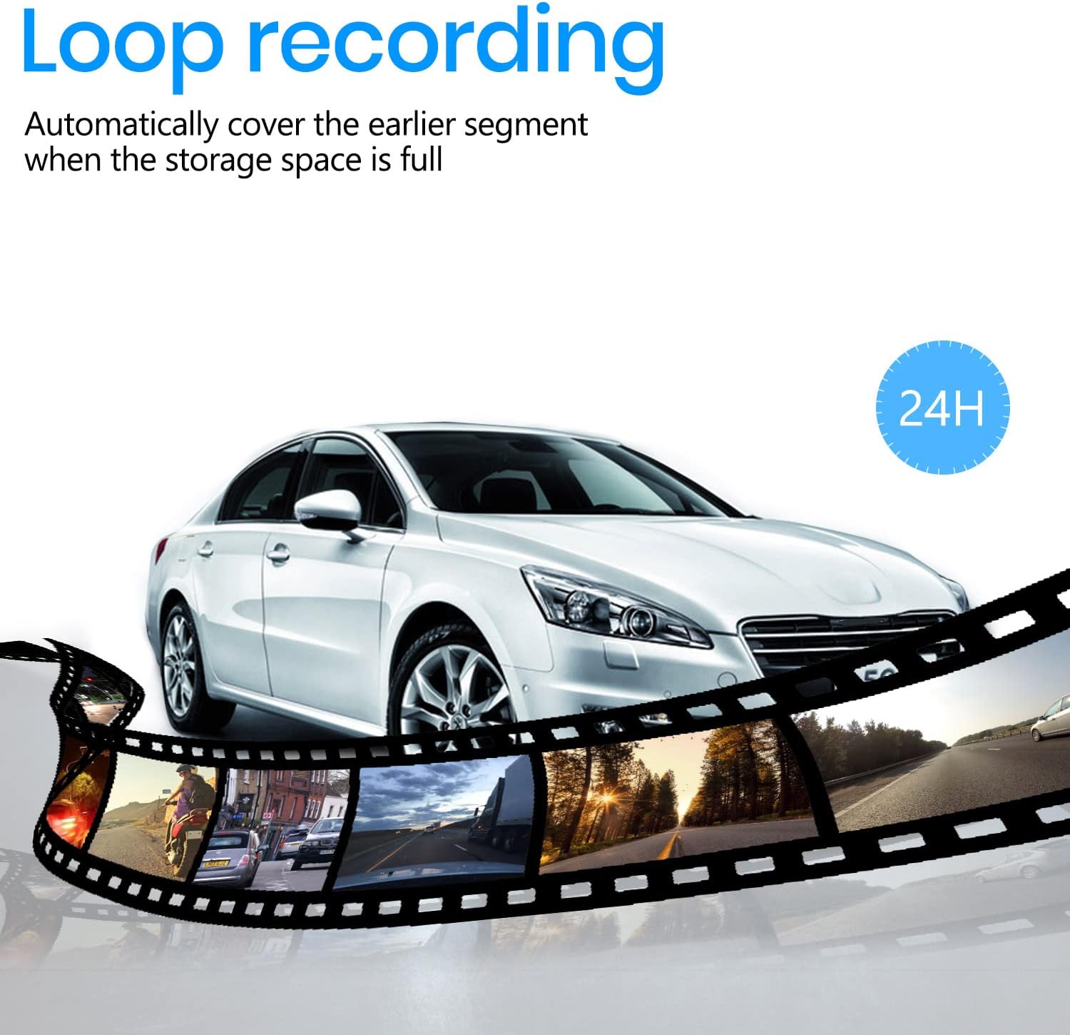 9.35''1080P OEM Rear View Mirror Camera: Recording Wide View Back Up Camera for Cars, Smart Full Touch Screen Stream Media Backup Camera with Super Night Vision for Trucks,Vans, SUVS (AUTO-VOX T9)