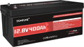 12V 400Ah LiFePO4 Lithium Battery,5120Wh Energy Built-in 200A BMS 15000+ Cycles for RV,Solar,Home Energy Storage,Off-Grid Applications