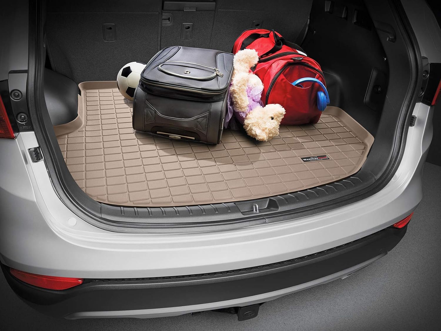 WeatherTech Cargo Trunk Liner for Nissan GT-R, GT-R Trunk (401033), Black