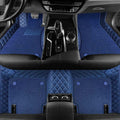 Car Floor Mats for Grand Highlander 7 Seater 2024 2025 Custom Full Coverage Double Layer Protective Carpet Mat Foot Pads Accessories,BlackNO.296(Blue)