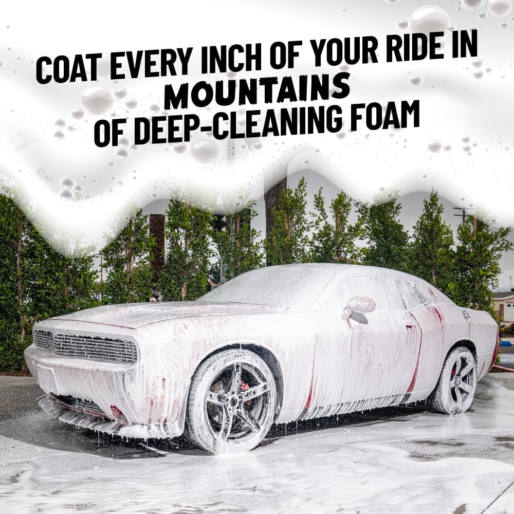 Chemical Guys EQP317 Torq Professional Foam Cannon and Glossworkz Auto Wash, 1 Gal, 128 fl. oz, 1 Pack