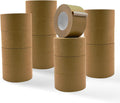 WOD Made in USA Kraft Paper Flatback Carton Sealing Tape - 2 inch x 60 yds. - for Packaging, Moving, Shipping, or Storage Boxes, Pack of 24