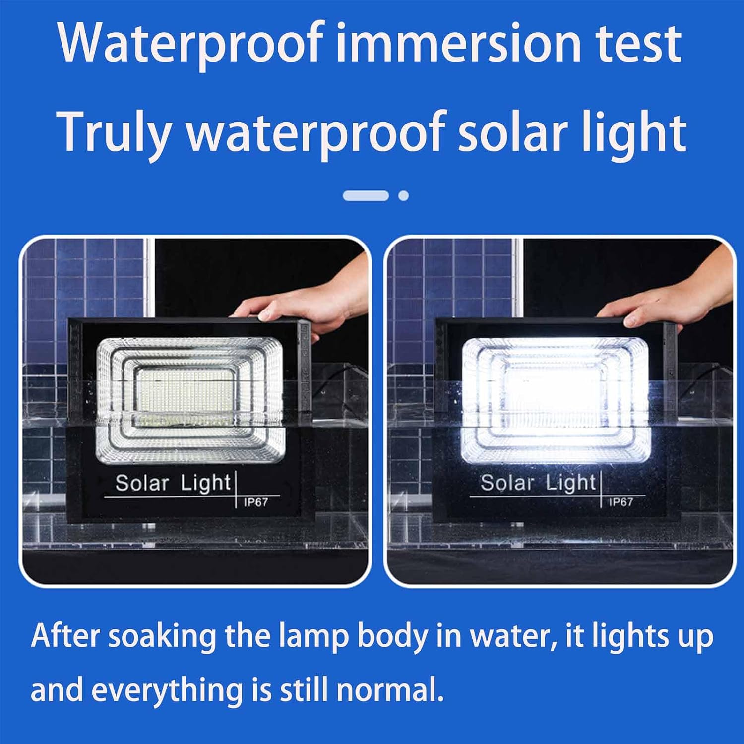 Ultra Bright Courtyard Emergency 600W Solar Light Timer Remote Control IP67 Waterproof Outdoor Solar Floodlight 20000Mah for Patio, Pathway