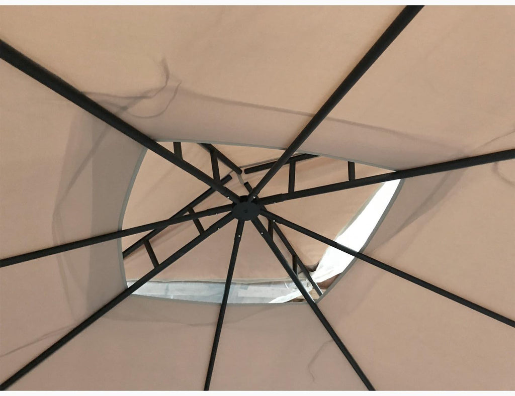 Garden Winds Replacement Canopy Top Cover for The Aylen Gazebo - Riplock 350