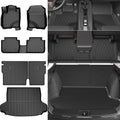 Full Set Floor Mats Fit for Honda HRV 2023-2027 Sport/LX/EX-L | for Acura ADX 2025-2026, All Weather TPE Custom Fit HR-V Floor Liners 1st & 2nd Row & Seat Back Mat & Cargo Mat
