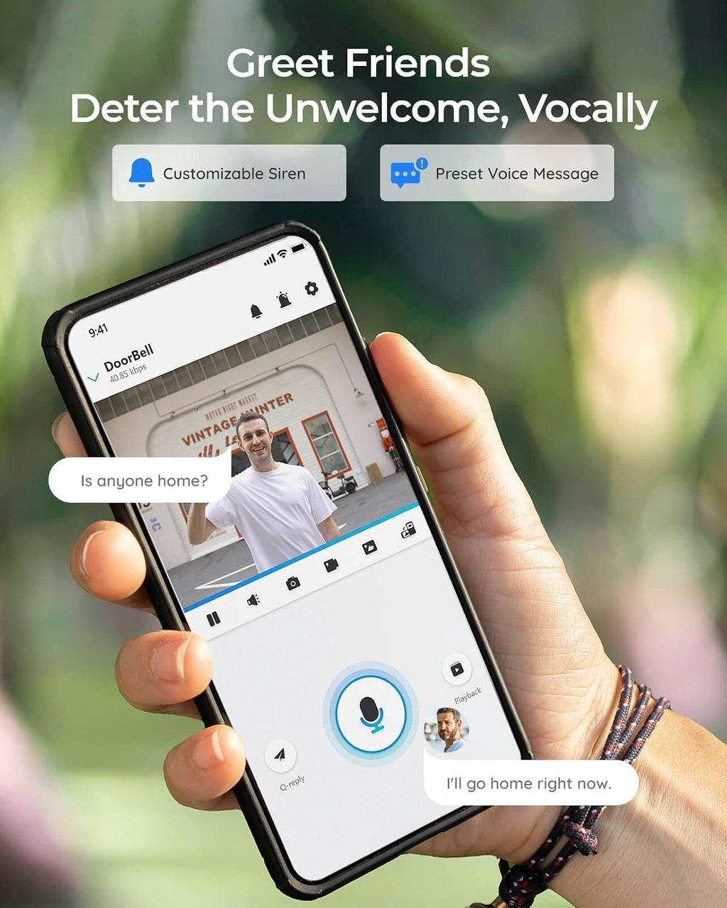 REOLINK Doorbell Camera Bundle 5MP Indoor Camera E1 Zoom,Remote Control in One App, No Subscription Fee, Local Storage, Works w/Goodle Assistant