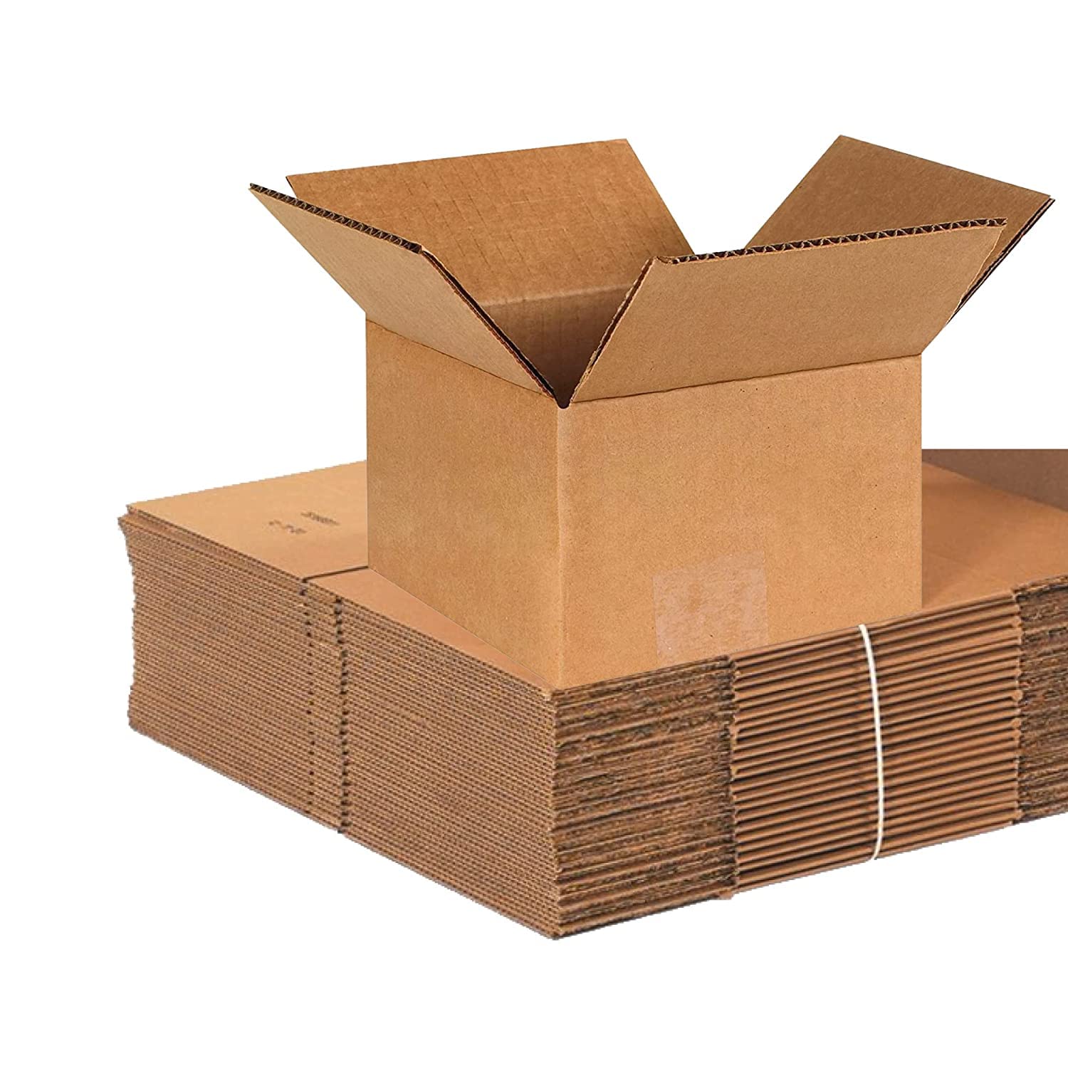 BOX USA 6x6x4 Corrugated Boxes, Small, 6L x 6W x 4H, Pack of 250 | Shipping, Packaging, Moving, Storage Box for Home or Business, Strong Wholesale Bulk Boxes