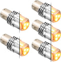 GG Grand General 70821 1157 Dual Color Amber/White 15 LED Tower Bulb, 12V, 5 Pack