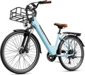 Heybike Cityscape 2.0 Electric Bike for Adults with Peak 1200W Motor, 468Wh Removable Battery, 50Miles 26' Electric Commuter Bike, 7-Speed,UL Certified
