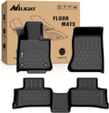 Nilight TPE Floor Mats for Mercedes Benz GLC 300 GLC 43 AMG 2023 2024 2025 2026 All Weather Custom Fit Heavy Duty Floor Liners