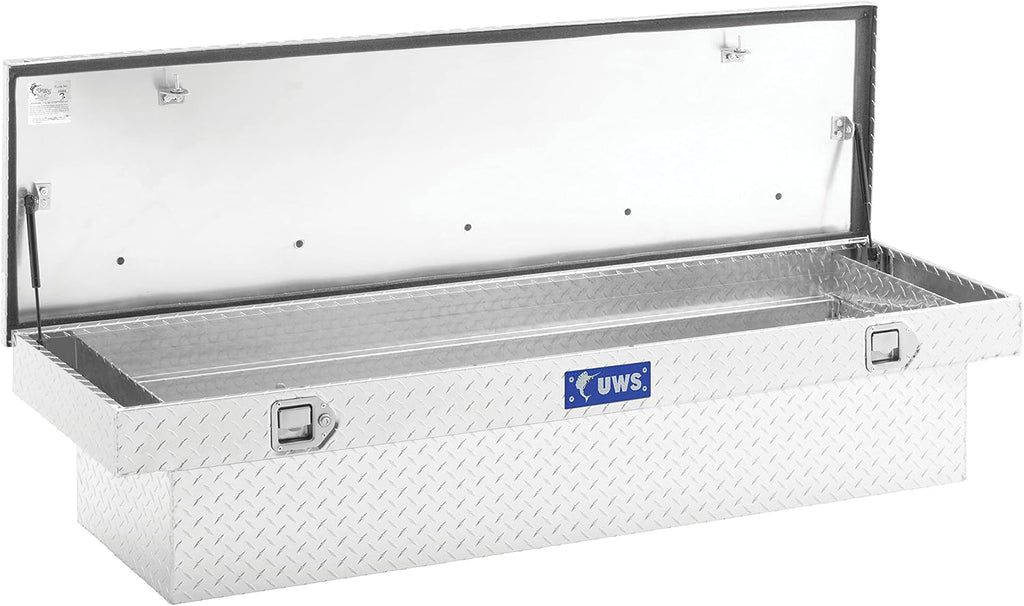 UWS EC10261 63-Inch Heavy-Wall Aluminum Truck Tool Box, RigidCore Lid