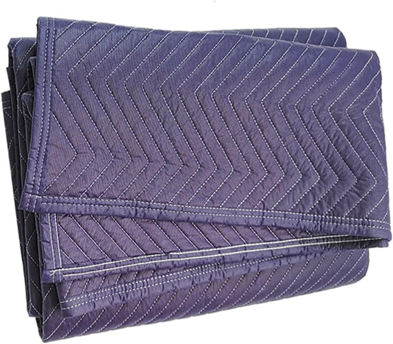 Blue Furniture Moving Blankets Heavy Duty 72 X 80/72 X 40, Soundproof Packing Blankets, Acoustic Shipping Blankets, Large Moving Pads(Size:2 Pack,Color:2m X 1.8m)