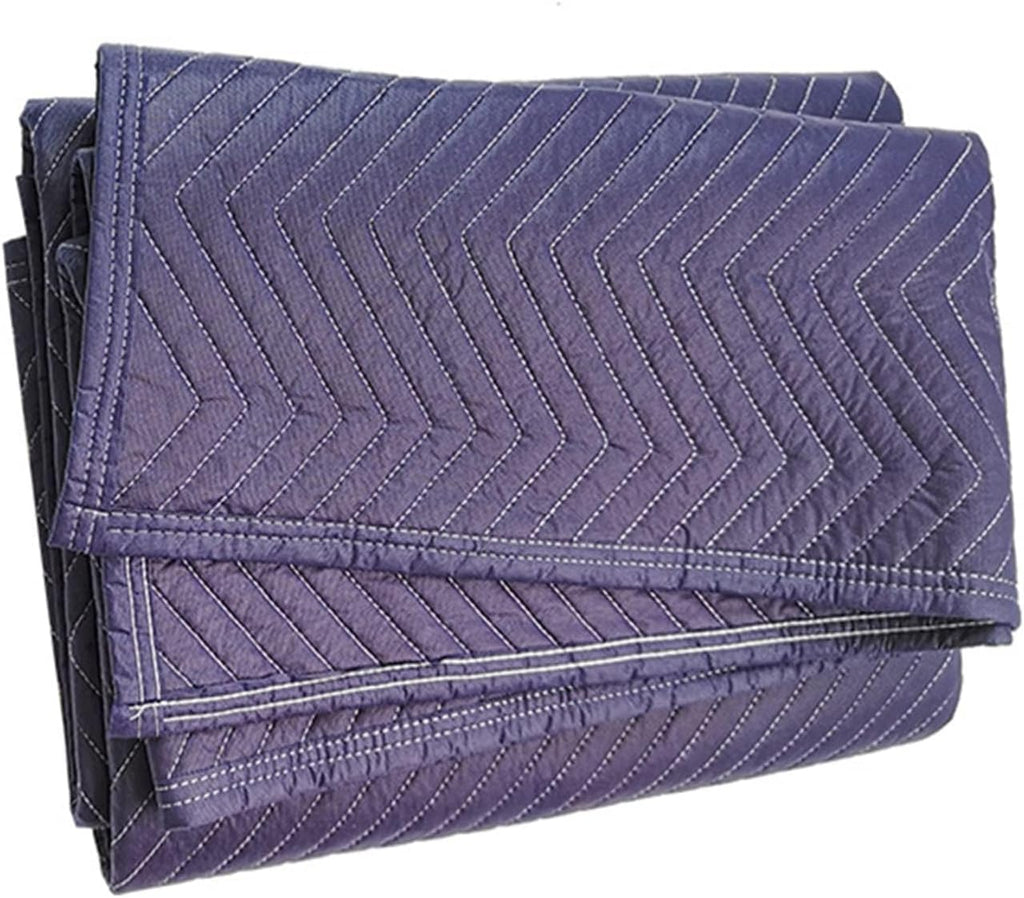 Blue Furniture Moving Blankets Heavy Duty 72 X 80/72 X 40, Soundproof Packing Blankets, Acoustic Shipping Blankets, Large Moving Pads(Size:1 Pack,Color:2m X 1.8m)