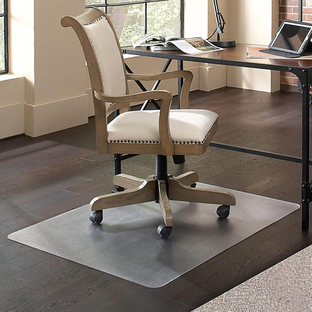 DXZ-Design Clear Carpet Plastic Pads, Transparent PVC Chair Mat for Hard Floors Length 100cm 1.5m 2m 250cm 300cm (Size : 35.4x74.8in/90x190cm)